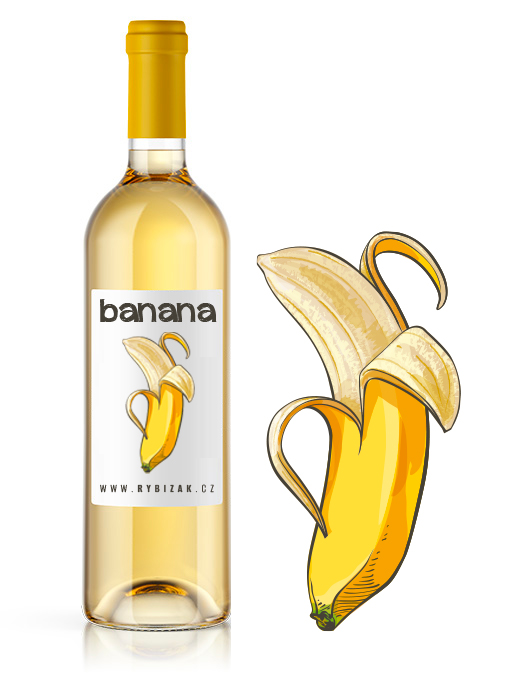 Banana 0,75l 🍌 Banánový speciál 12% alk.