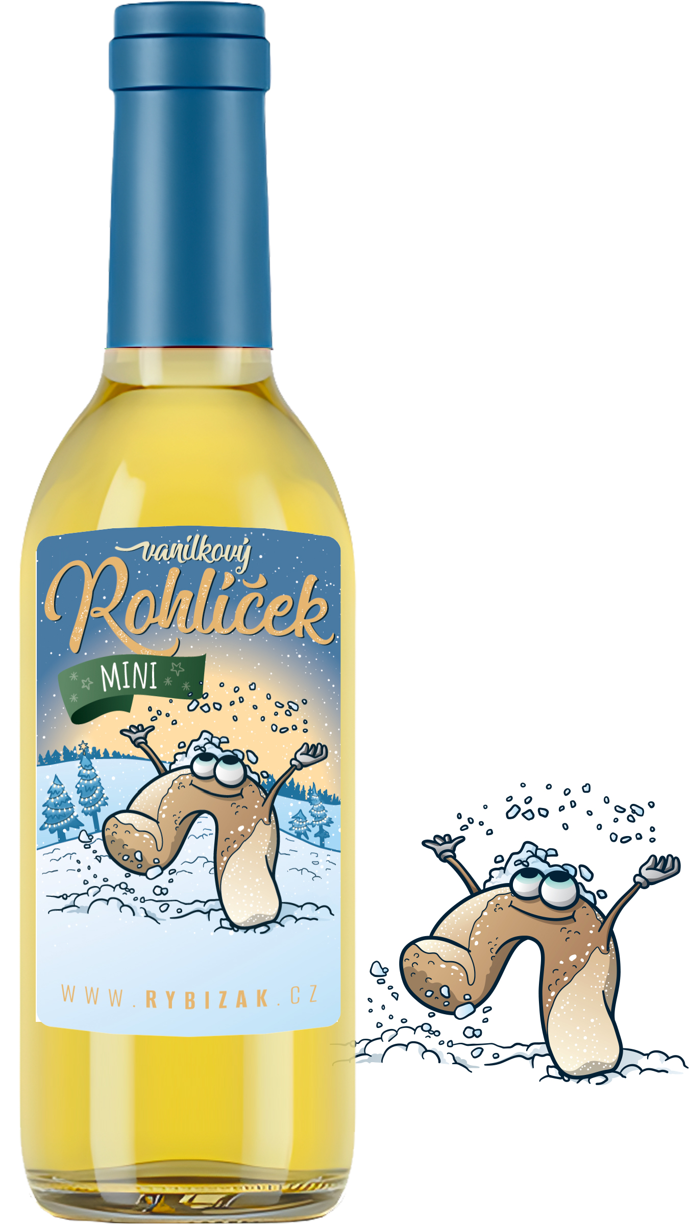 Mini Rohlíček Vanilkový speciál 12% alk.