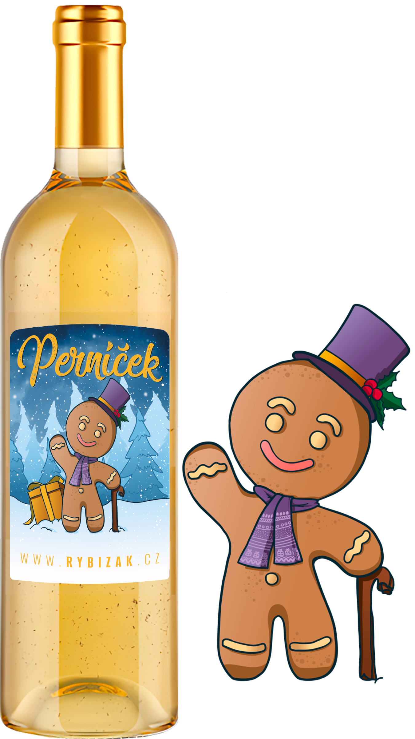 Perníček 0,75l  Perníčkový speciál 11,5% alk.