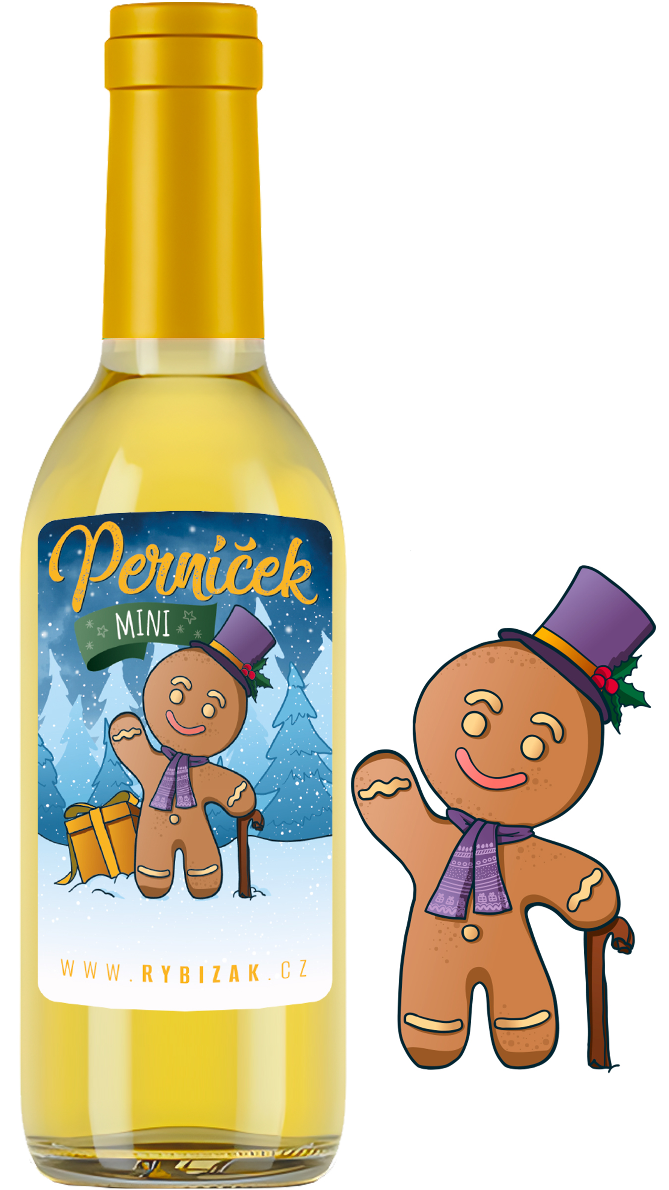 Mini Perníček Perníčkový speciál 11,5% alk.