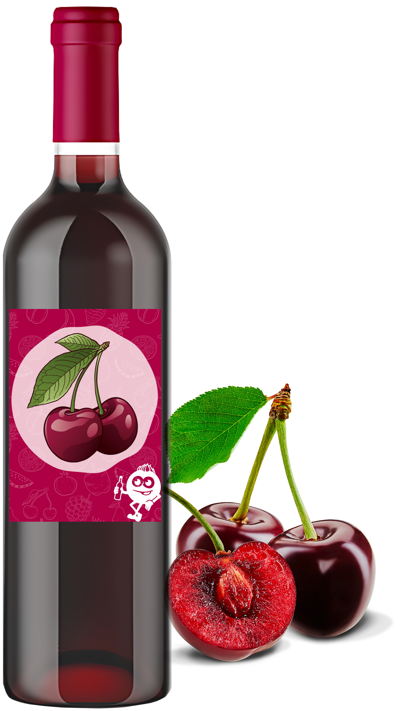 Višňák 0,75l 🍒 z čerstvých višní 11,5% alk.