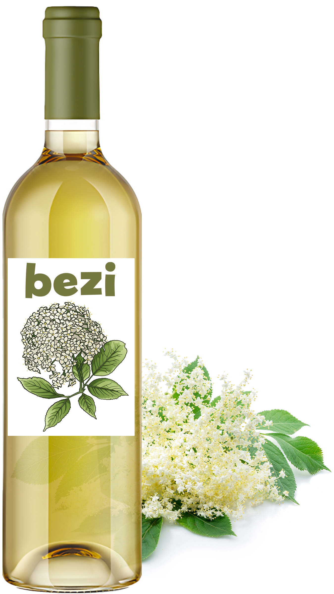Bezi 0,75l z květů černého bezu 11,5% alk.
