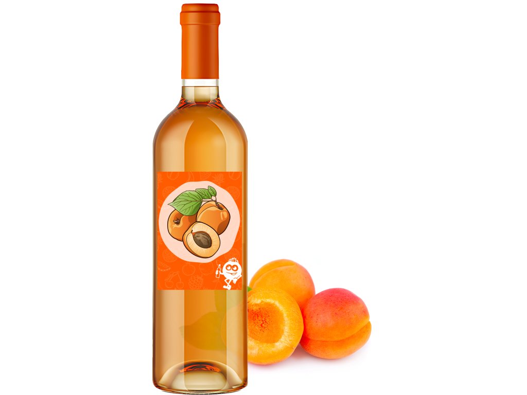 Meruňák 0,75l 🍑ze slaďoučkých meruněk 11,5% alk.
